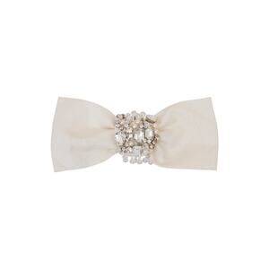 Loveshackfancy 'Luddington' White Crystal Barrette Size OS